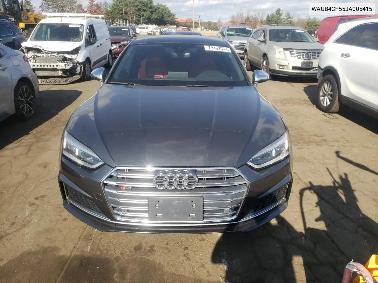 2018 Audi S5 Premium Plus VIN: WAUB4CF55JA005415 Lot: 79482974