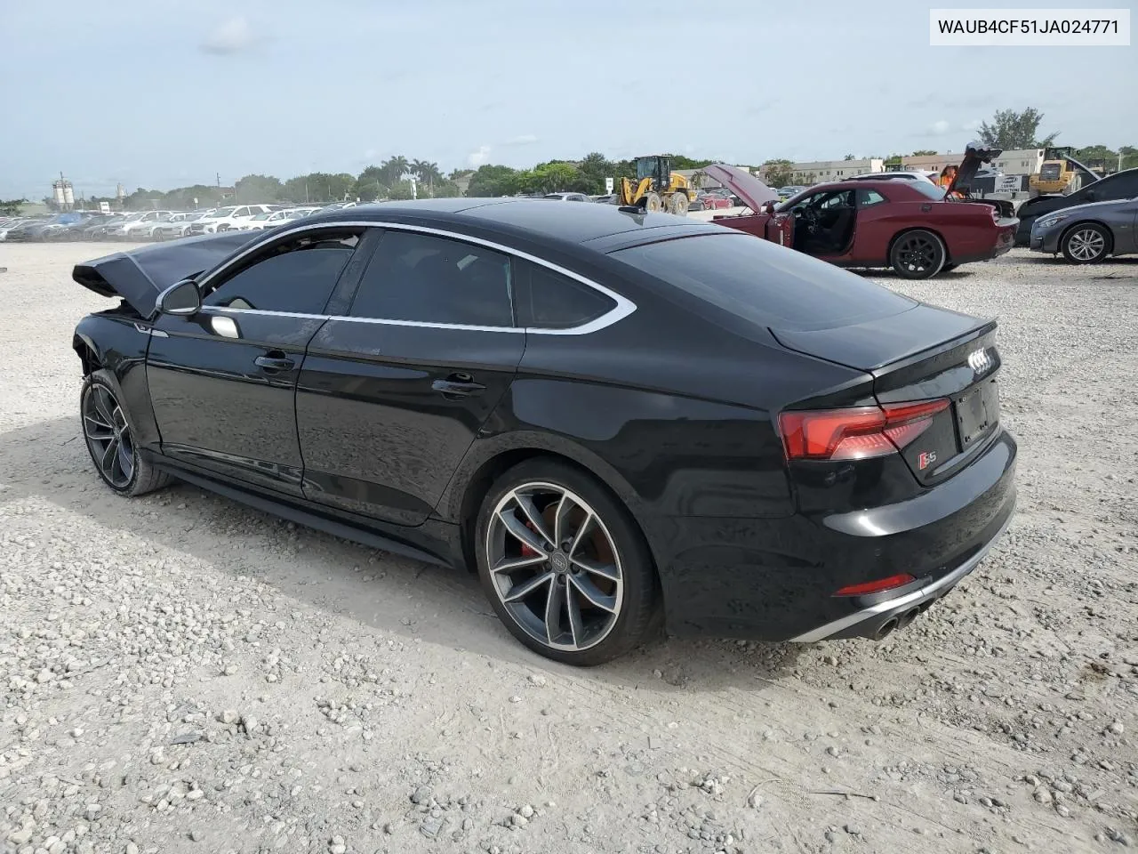 2018 Audi S5 Premium Plus VIN: WAUB4CF51JA024771 Lot: 80023194