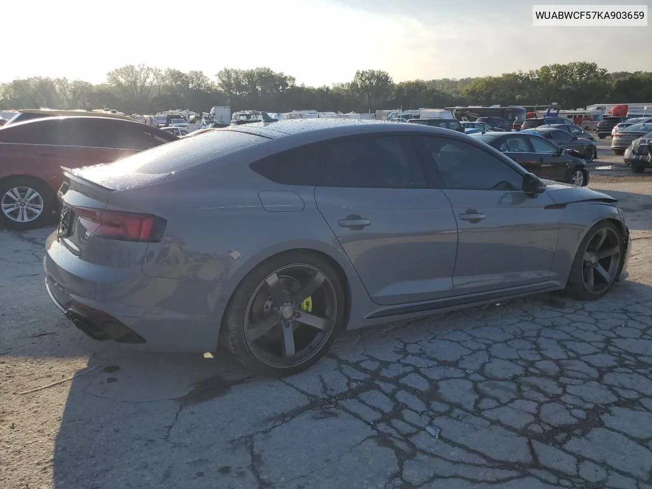 2019 Audi Rs5 VIN: WUABWCF57KA903659 Lot: 70286784