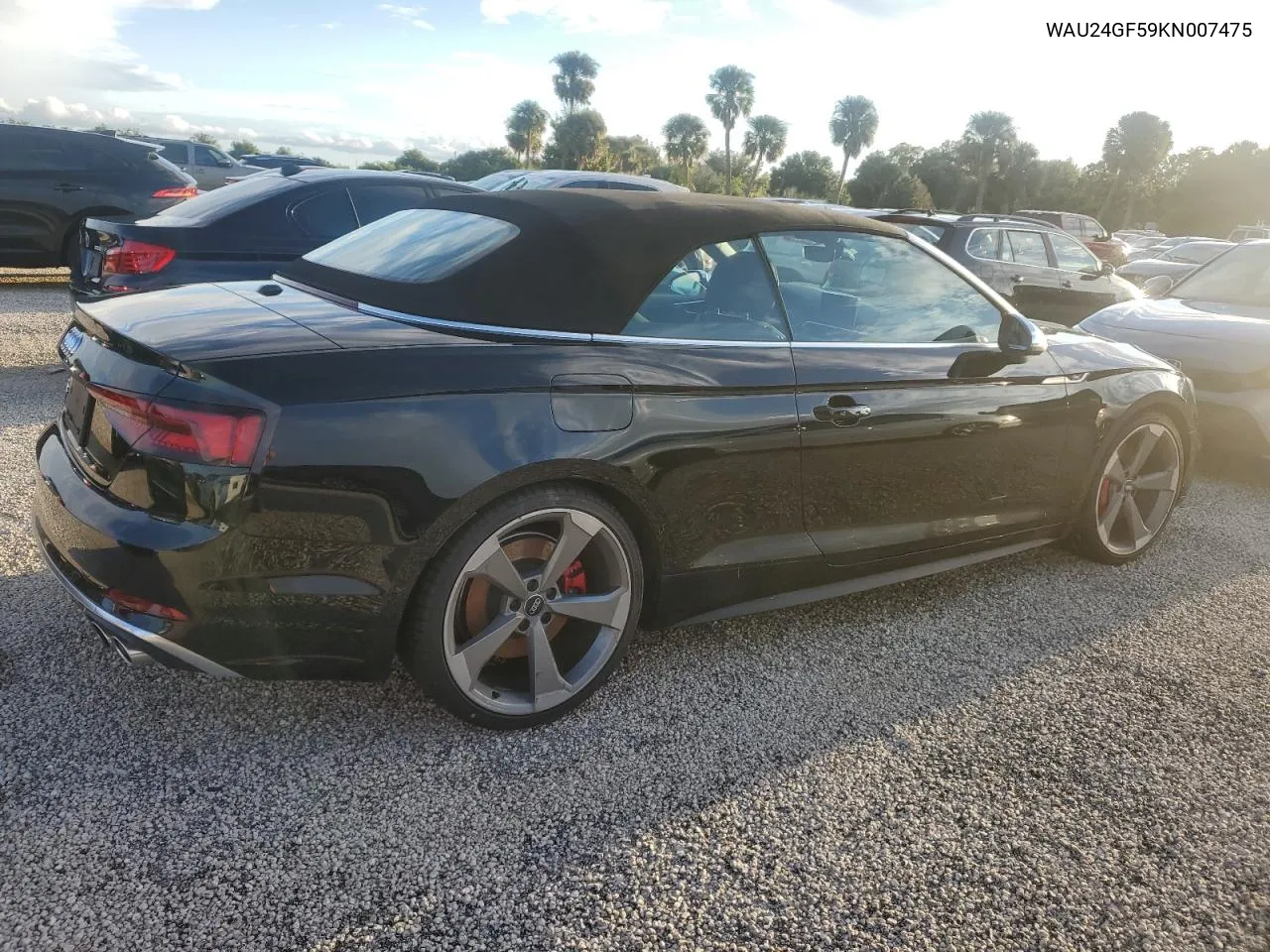 2019 Audi S5 Prestige VIN: WAU24GF59KN007475 Lot: 74188814