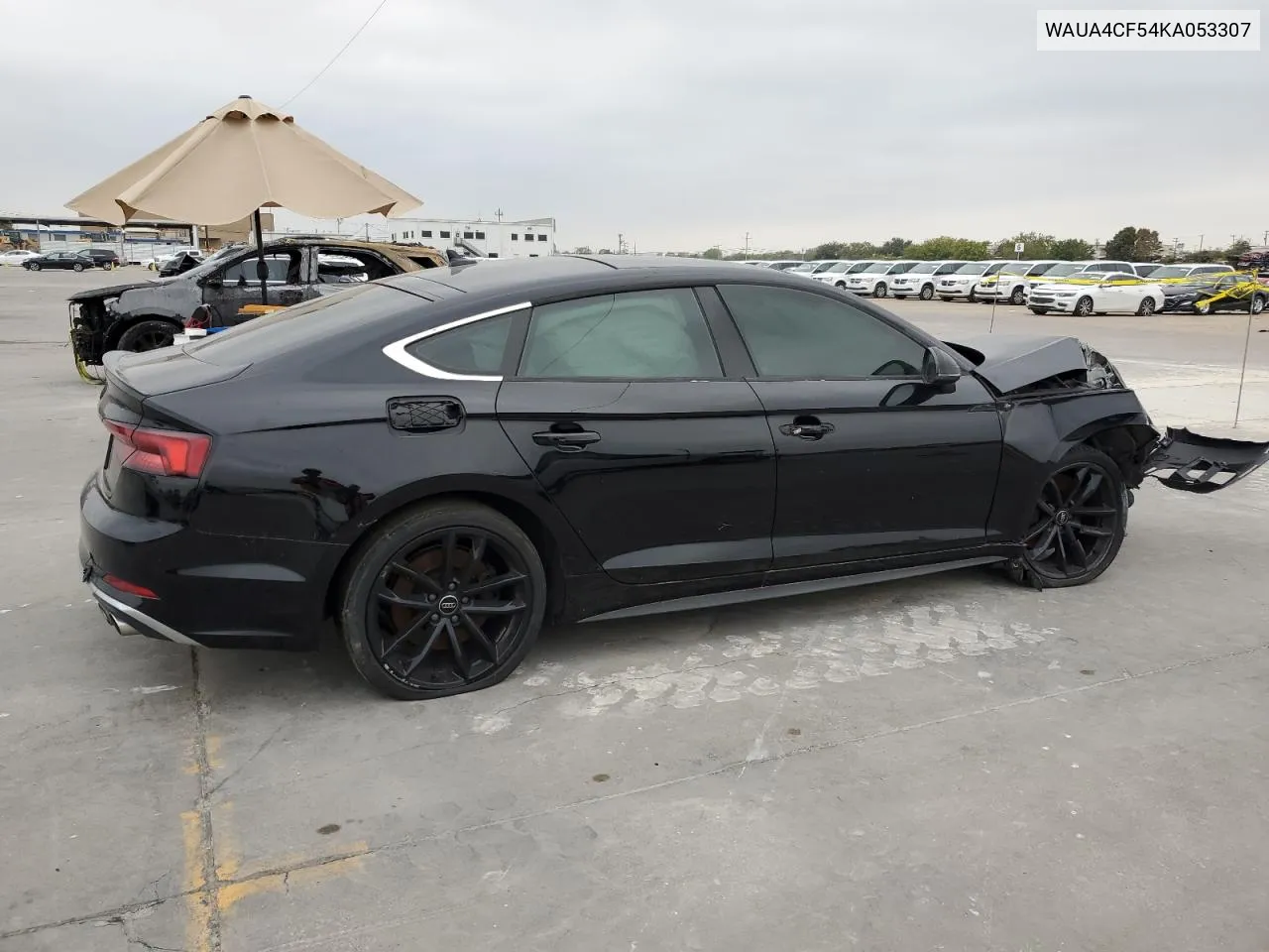 2019 Audi S5 Premium VIN: WAUA4CF54KA053307 Lot: 77282714