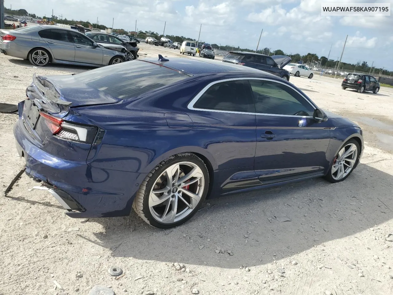 2019 Audi Rs5 VIN: WUAPWAF58KA907195 Lot: 78882884