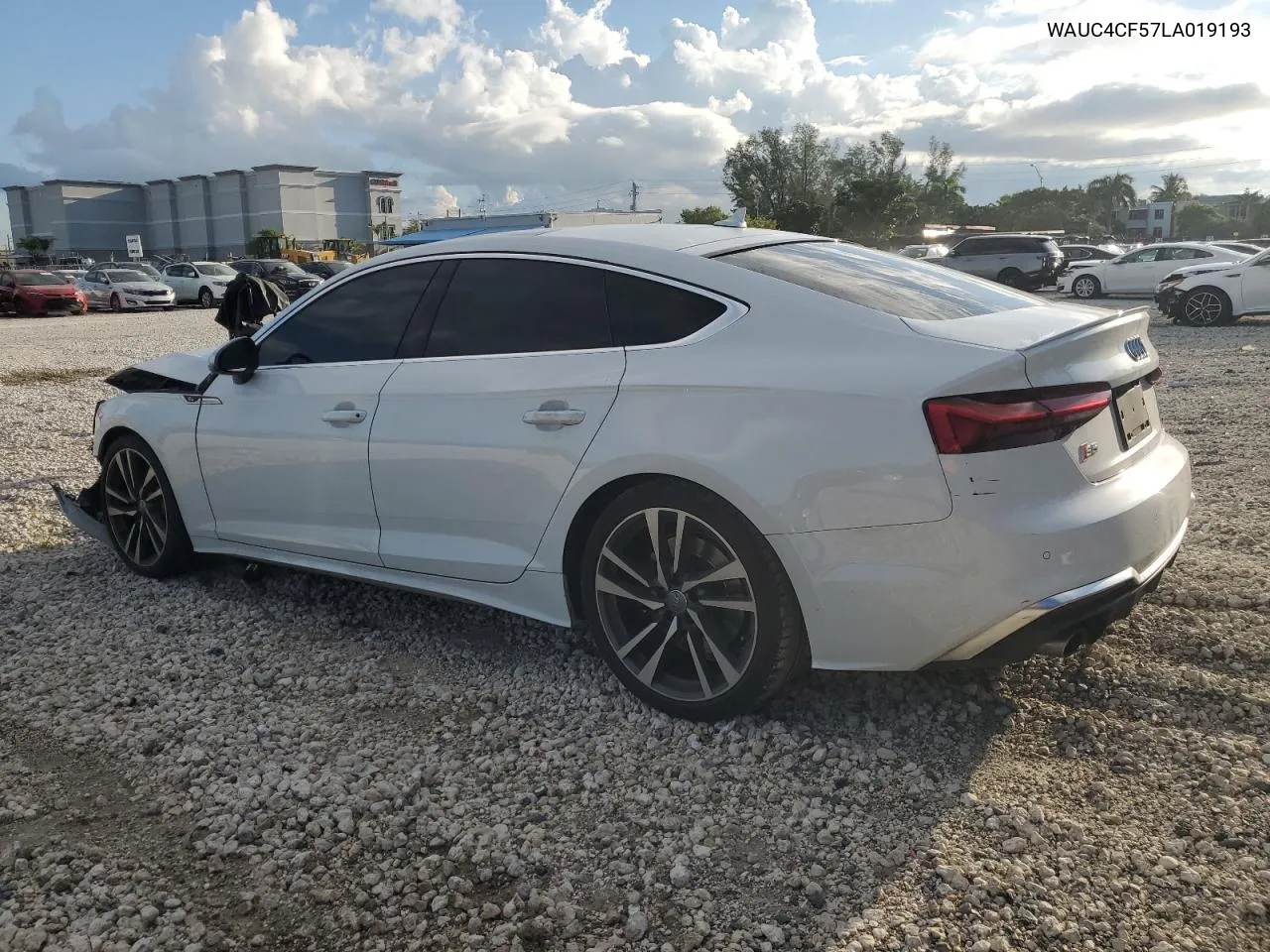 2020 Audi S5 Premium Plus VIN: WAUC4CF57LA019193 Lot: 72552434