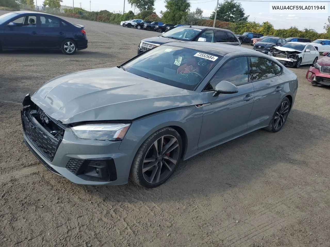 WAUA4CF59LA011944 2020 Audi S5 Premium