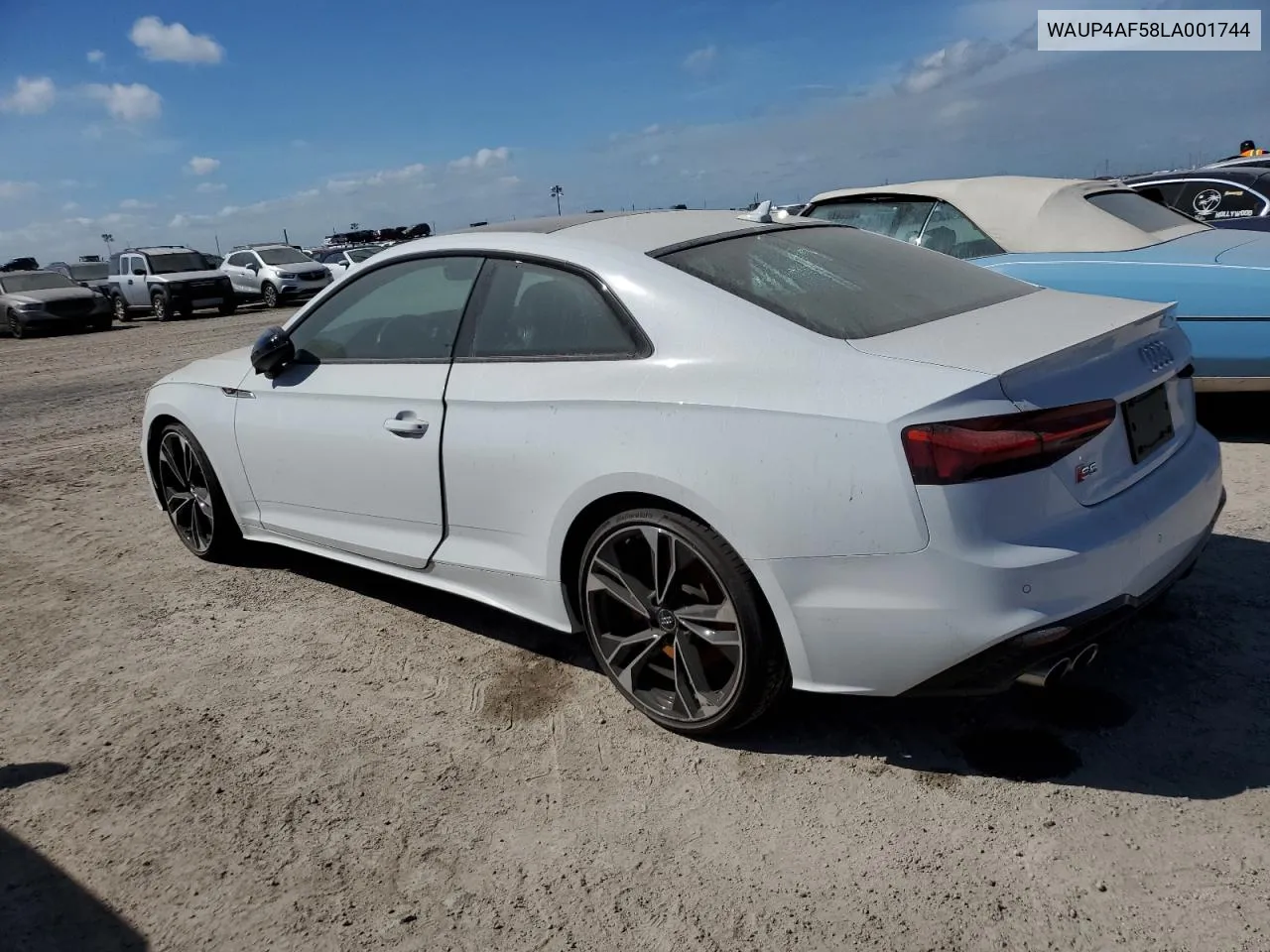 2020 Audi S5 Premium Plus VIN: WAUP4AF58LA001744 Lot: 74811484