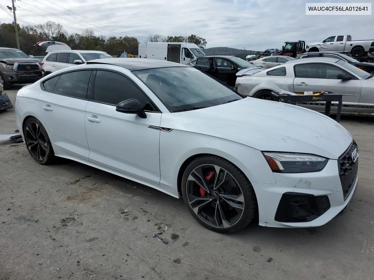 2020 Audi S5 Premium Plus VIN: WAUC4CF56LA012641 Lot: 79074744