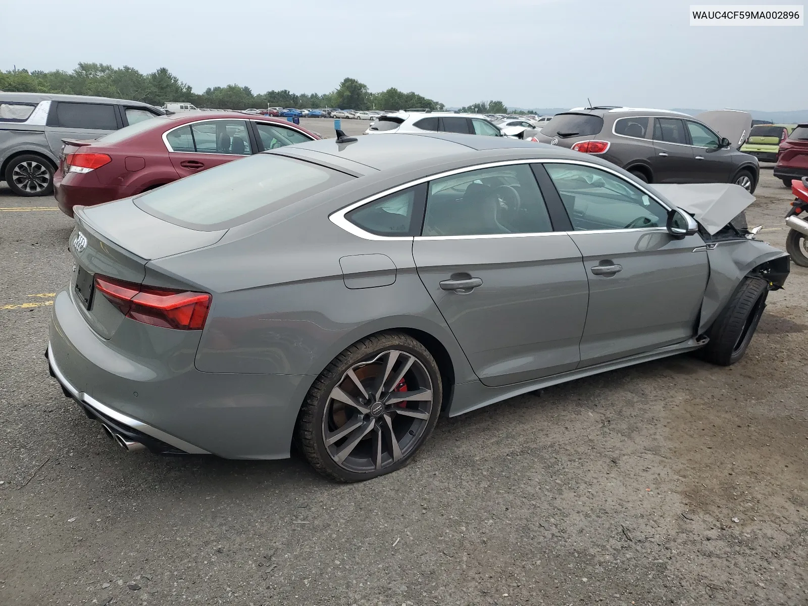 2021 Audi S5 Premium Plus VIN: WAUC4CF59MA002896 Lot: 64944604