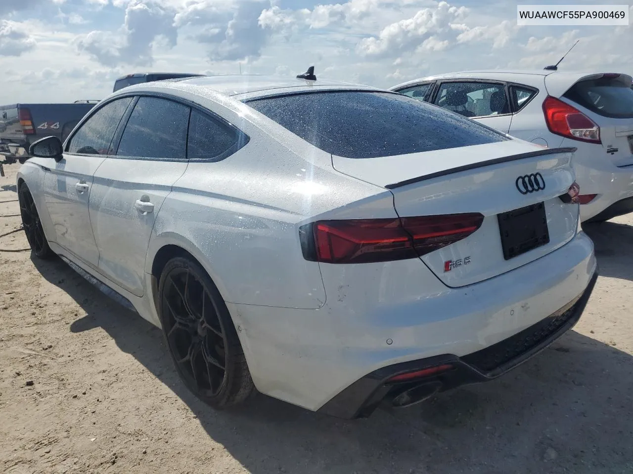 2023 Audi Rs5 VIN: WUAAWCF55PA900469 Lot: 77256674