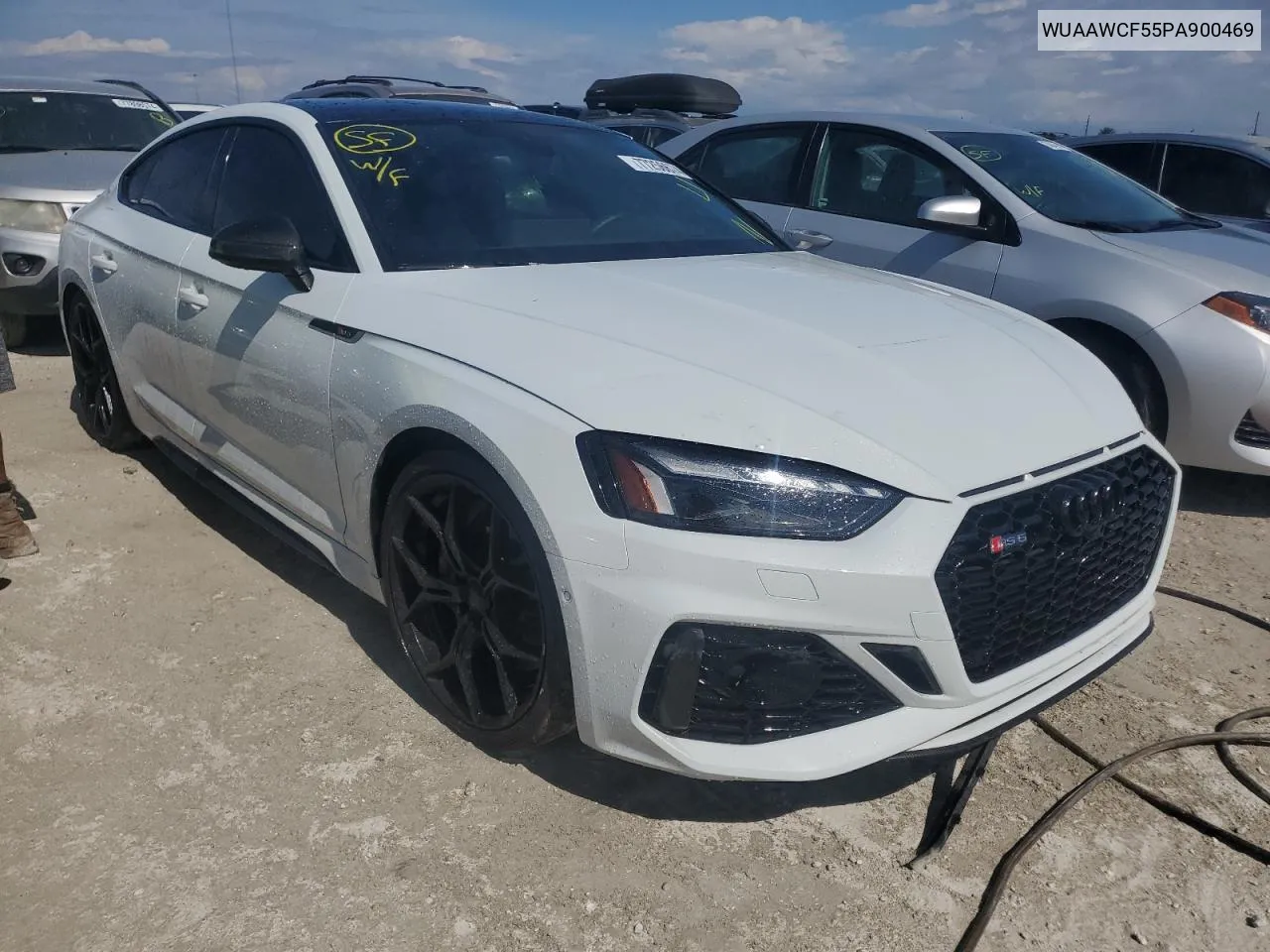 2023 Audi Rs5 VIN: WUAAWCF55PA900469 Lot: 77256674