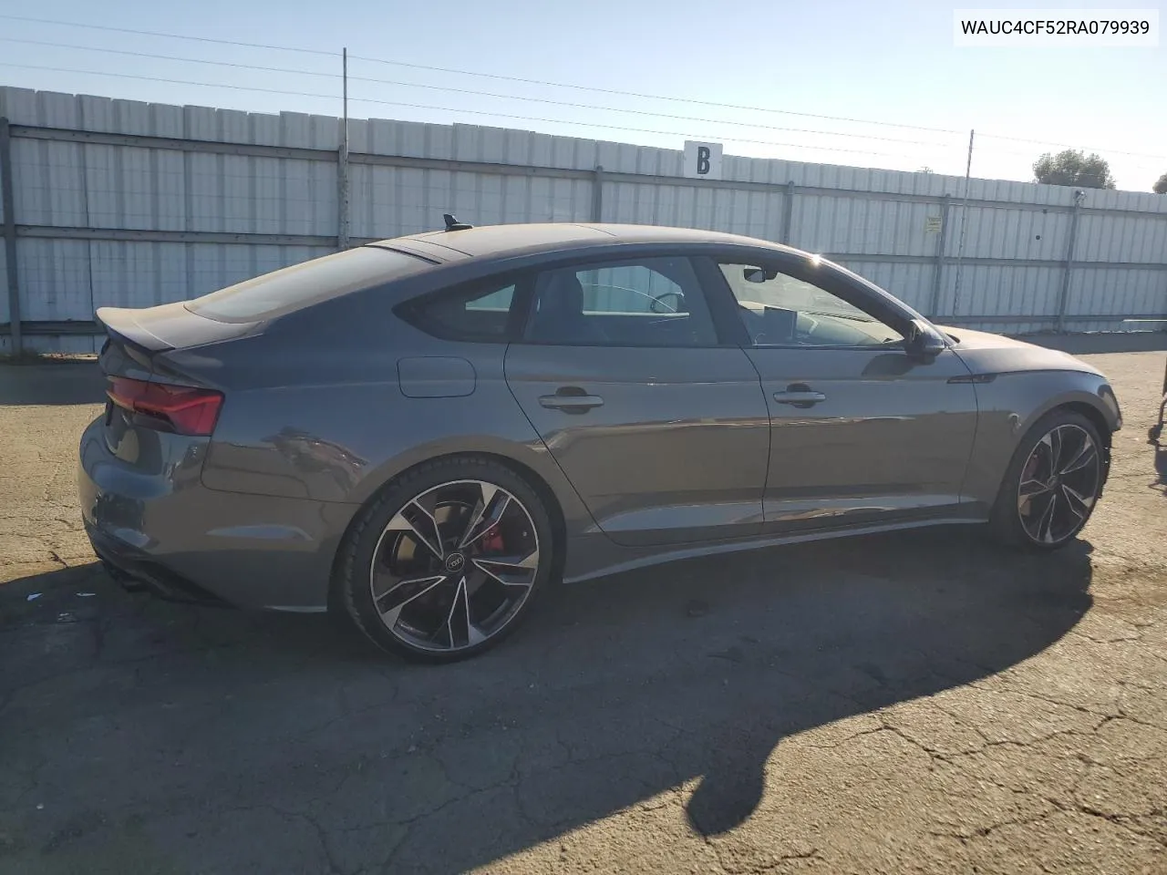 2024 Audi S5 Premium Plus VIN: WAUC4CF52RA079939 Lot: 74484084