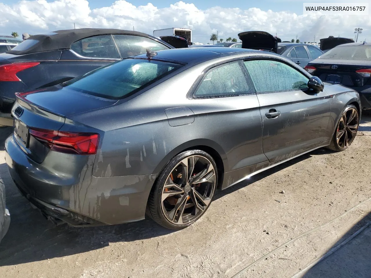 2024 Audi S5 Premium Plus VIN: WAUP4AF53RA016757 Lot: 76125424