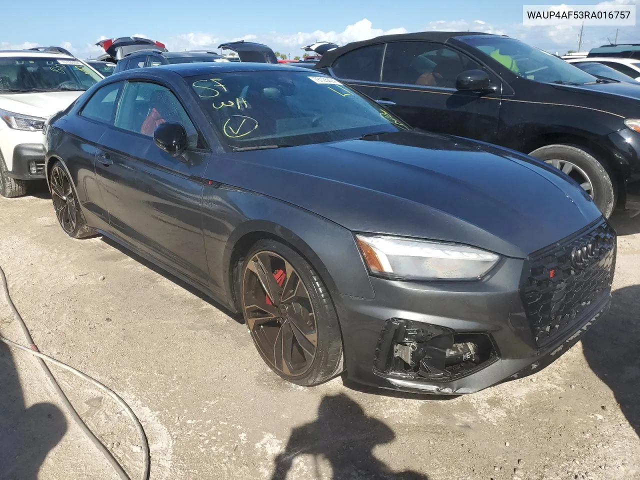 2024 Audi S5 Premium Plus VIN: WAUP4AF53RA016757 Lot: 76125424