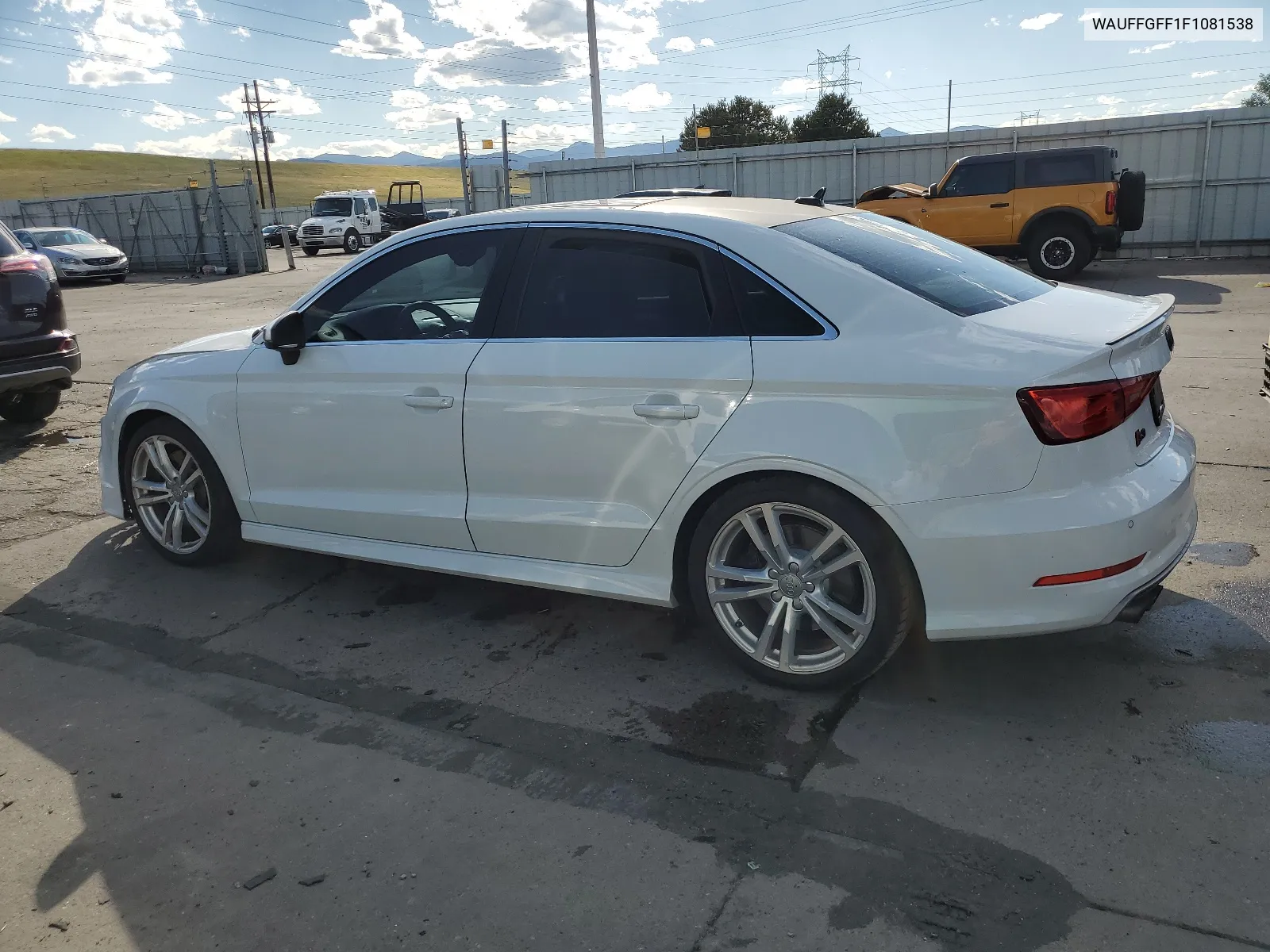 2015 Audi S3 Prestige VIN: WAUFFGFF1F1081538 Lot: 61629094