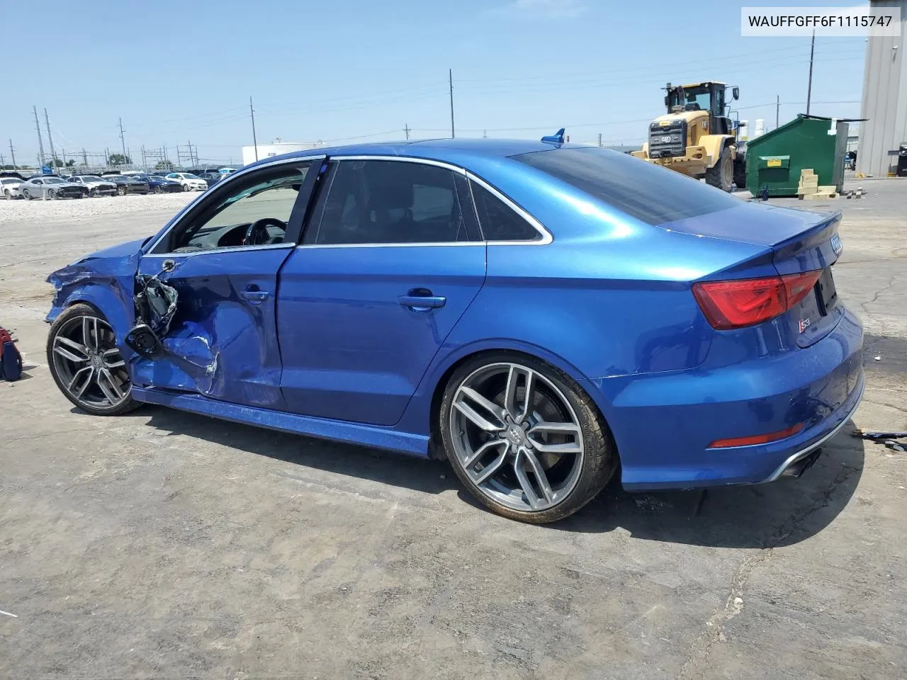 2015 Audi S3 Prestige VIN: WAUFFGFF6F1115747 Lot: 63999884