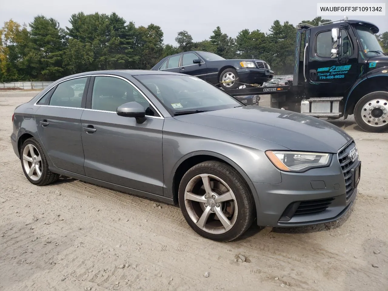 2015 Audi A3 Premium VIN: WAUBFGFF3F1091342 Lot: 71833564