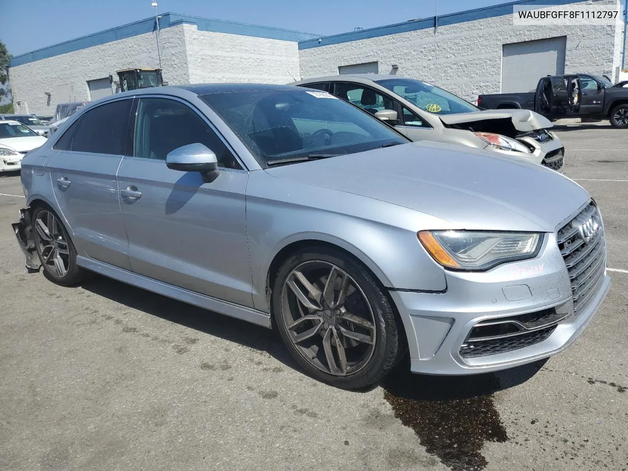 2015 Audi S3 Premium Plus VIN: WAUBFGFF8F1112797 Lot: 72799064