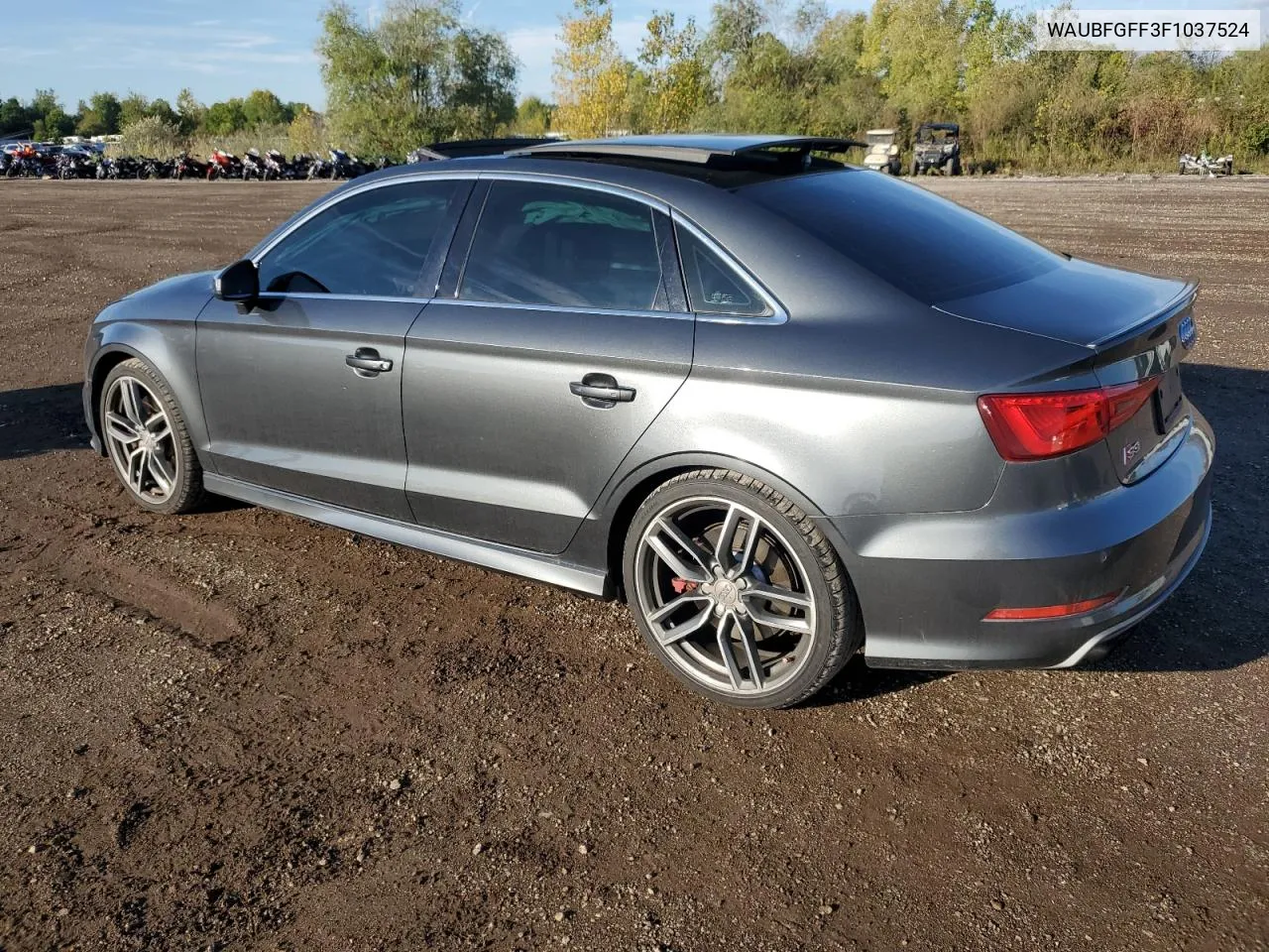 2015 Audi S3 Premium Plus VIN: WAUBFGFF3F1037524 Lot: 73947564