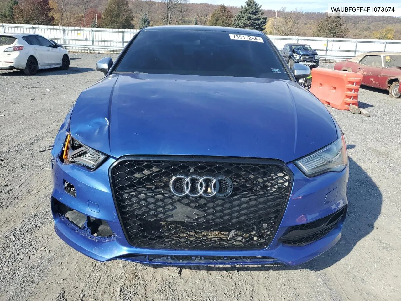 2015 Audi S3 Premium Plus VIN: WAUBFGFF4F1073674 Lot: 78517264