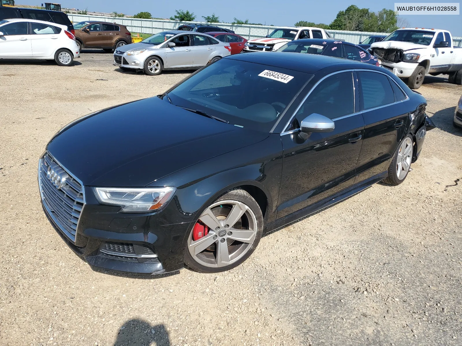 2017 Audi S3 Premium Plus VIN: WAUB1GFF6H1028558 Lot: 66845244