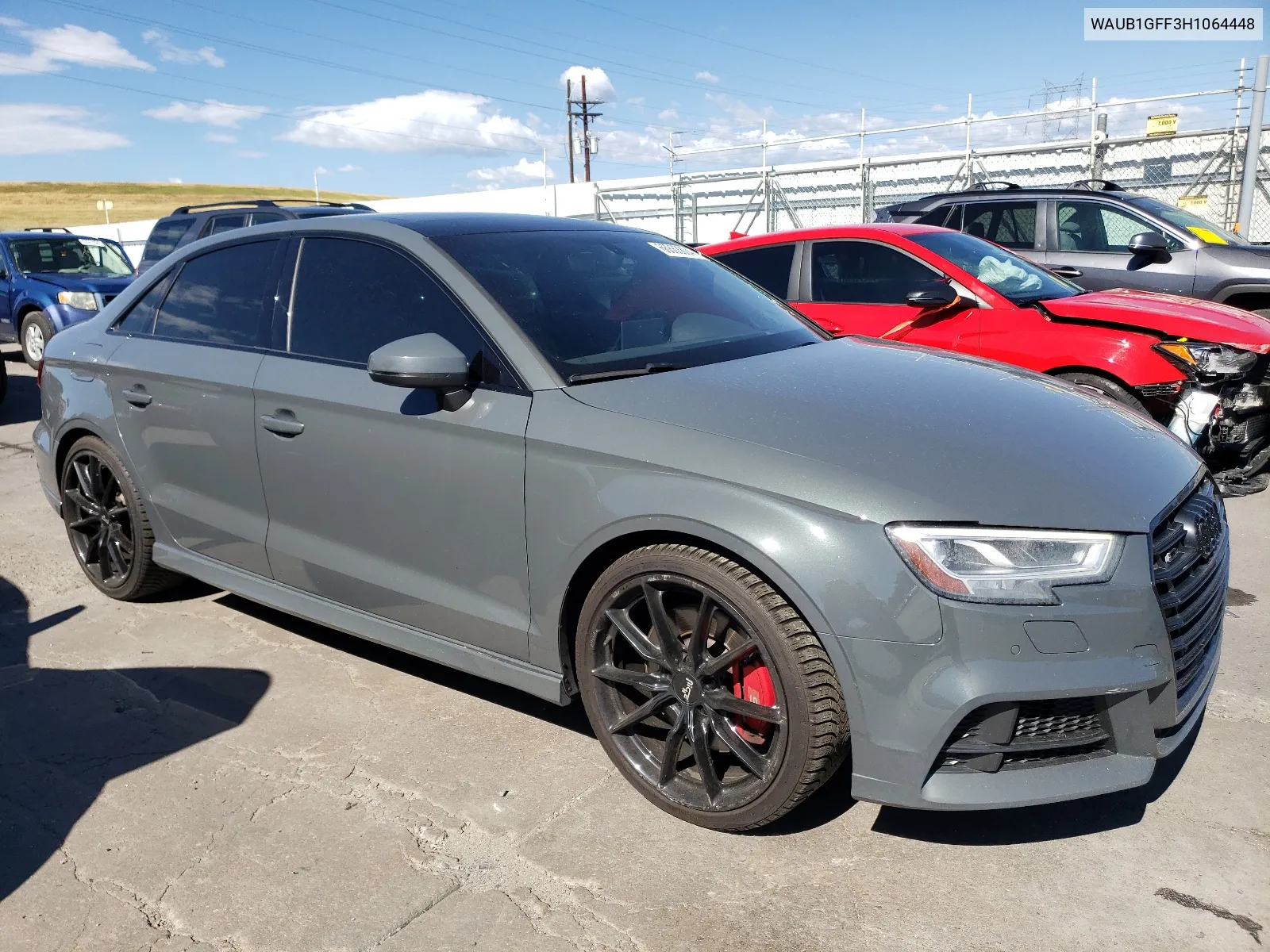 2017 Audi S3 Premium Plus VIN: WAUB1GFF3H1064448 Lot: 66863804