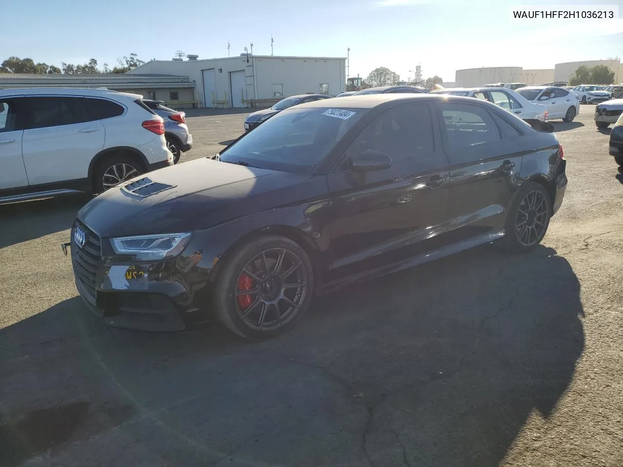 2017 Audi S3 Prestige VIN: WAUF1HFF2H1036213 Lot: 75021484