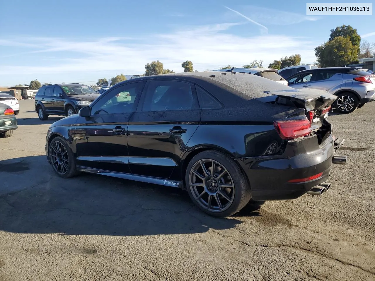 WAUF1HFF2H1036213 2017 Audi S3 Prestige