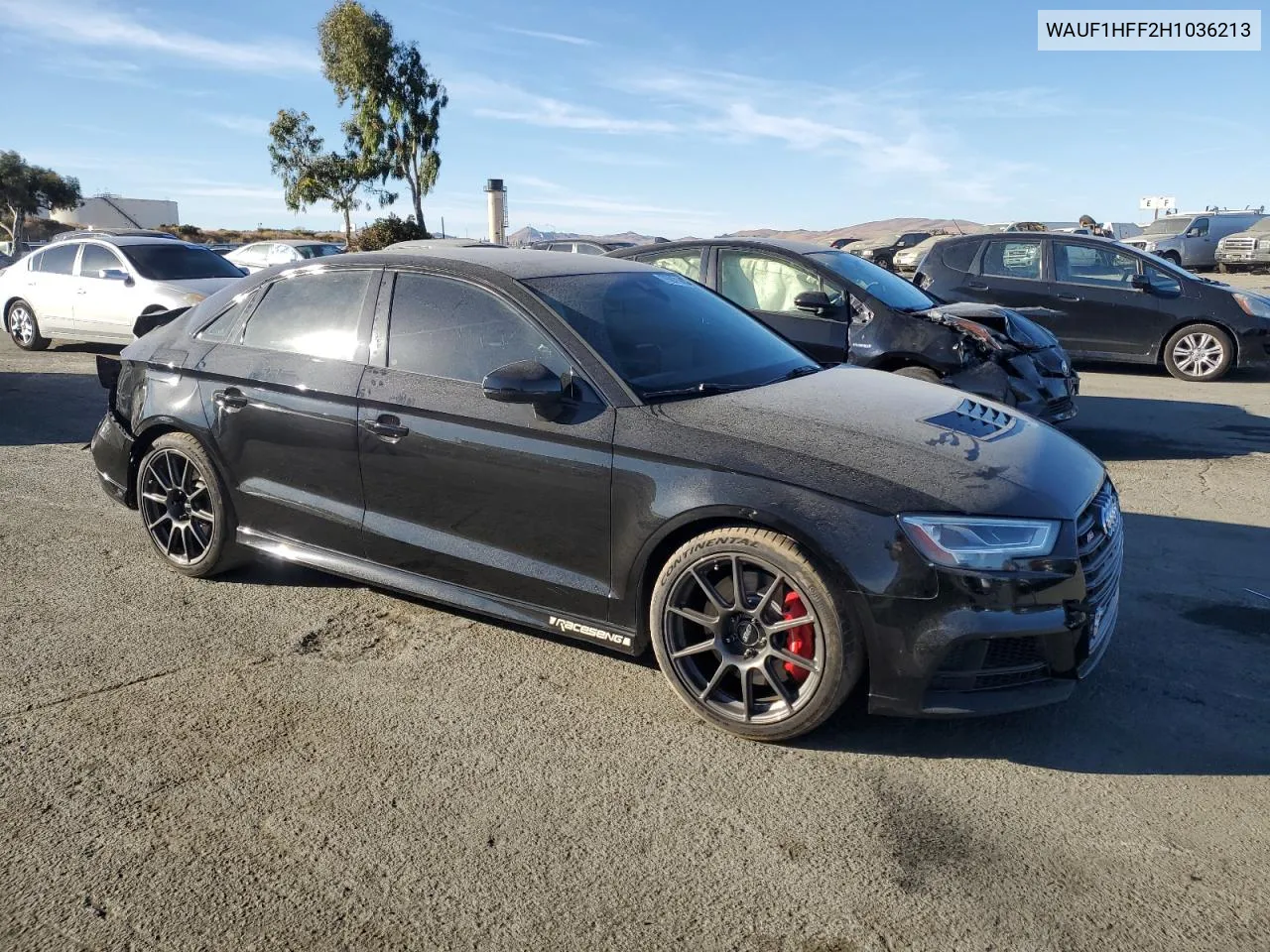 WAUF1HFF2H1036213 2017 Audi S3 Prestige