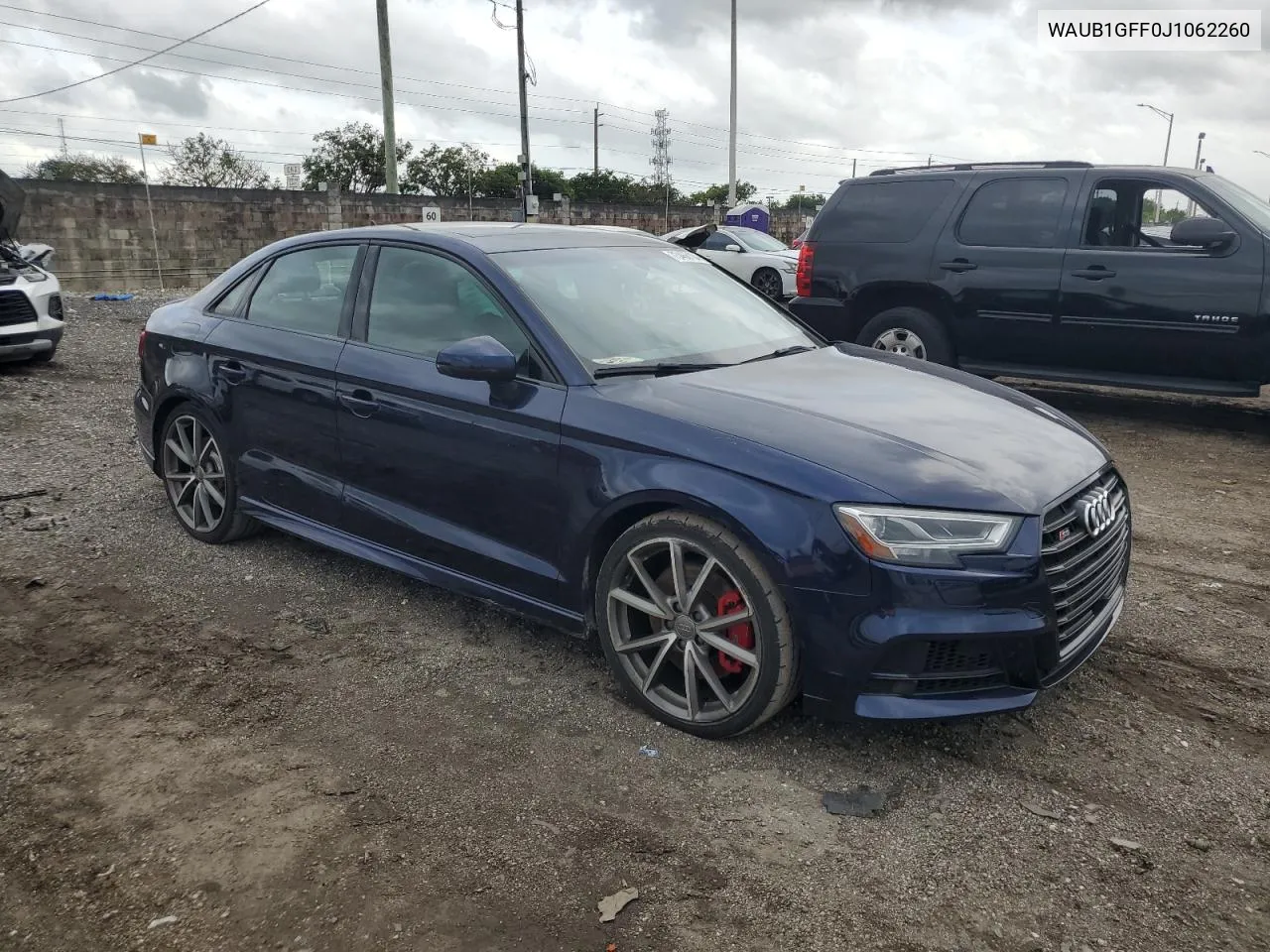 2018 Audi S3 Premium Plus VIN: WAUB1GFF0J1062260 Lot: 73466104