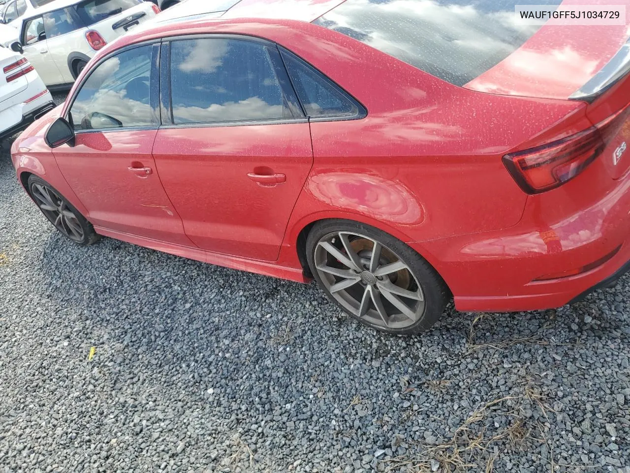 2018 Audi S3 Prestige VIN: WAUF1GFF5J1034729 Lot: 73842064