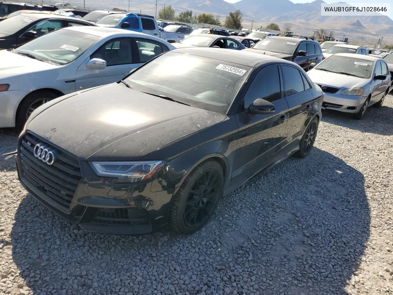 WAUB1GFF6J1028646 2018 Audi S3 Premium Plus