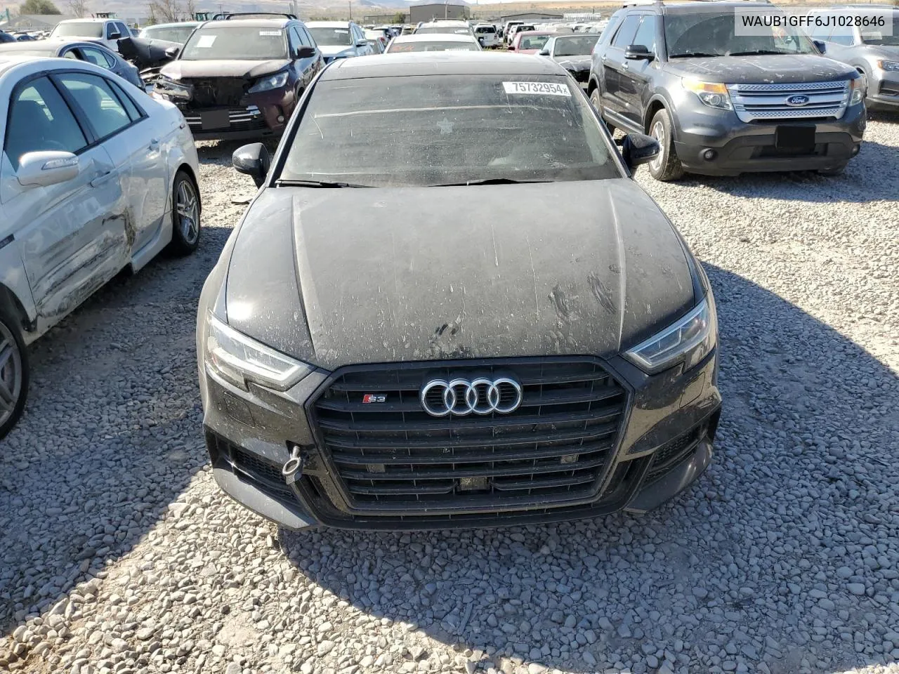 WAUB1GFF6J1028646 2018 Audi S3 Premium Plus