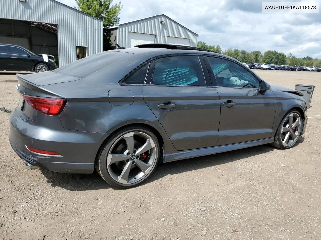 2019 Audi S3 Prestige VIN: WAUF1GFF1KA118578 Lot: 68708114