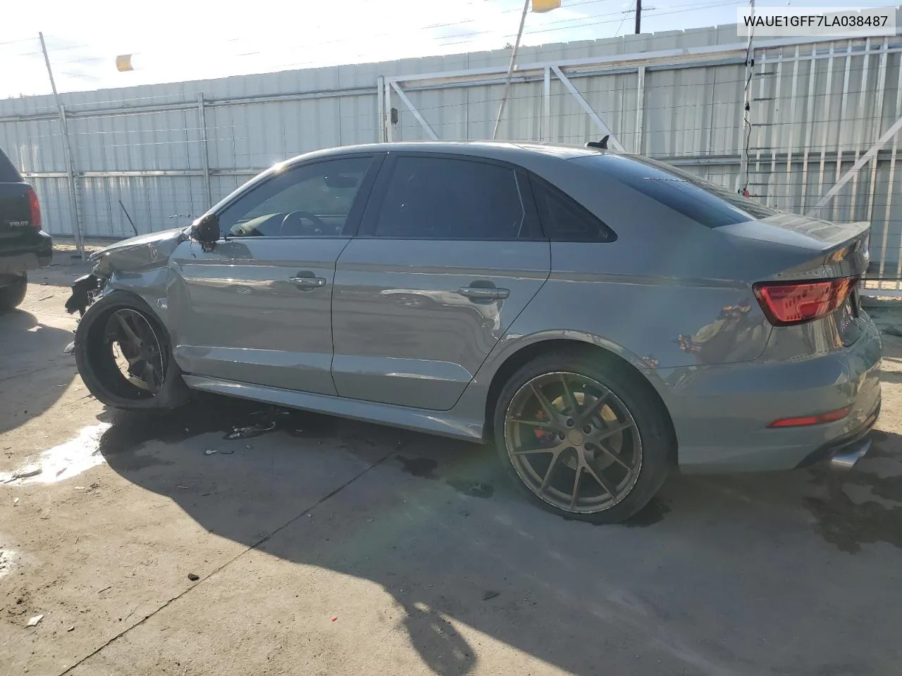 2020 Audi S3 Premium Plus VIN: WAUE1GFF7LA038487 Lot: 73485564