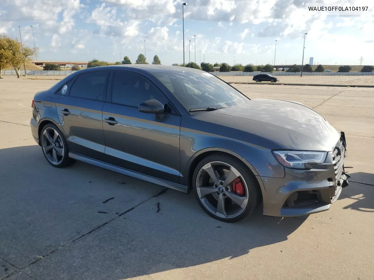 2020 Audi S3 Premium Plus VIN: WAUE1GFF0LA104197 Lot: 76975944