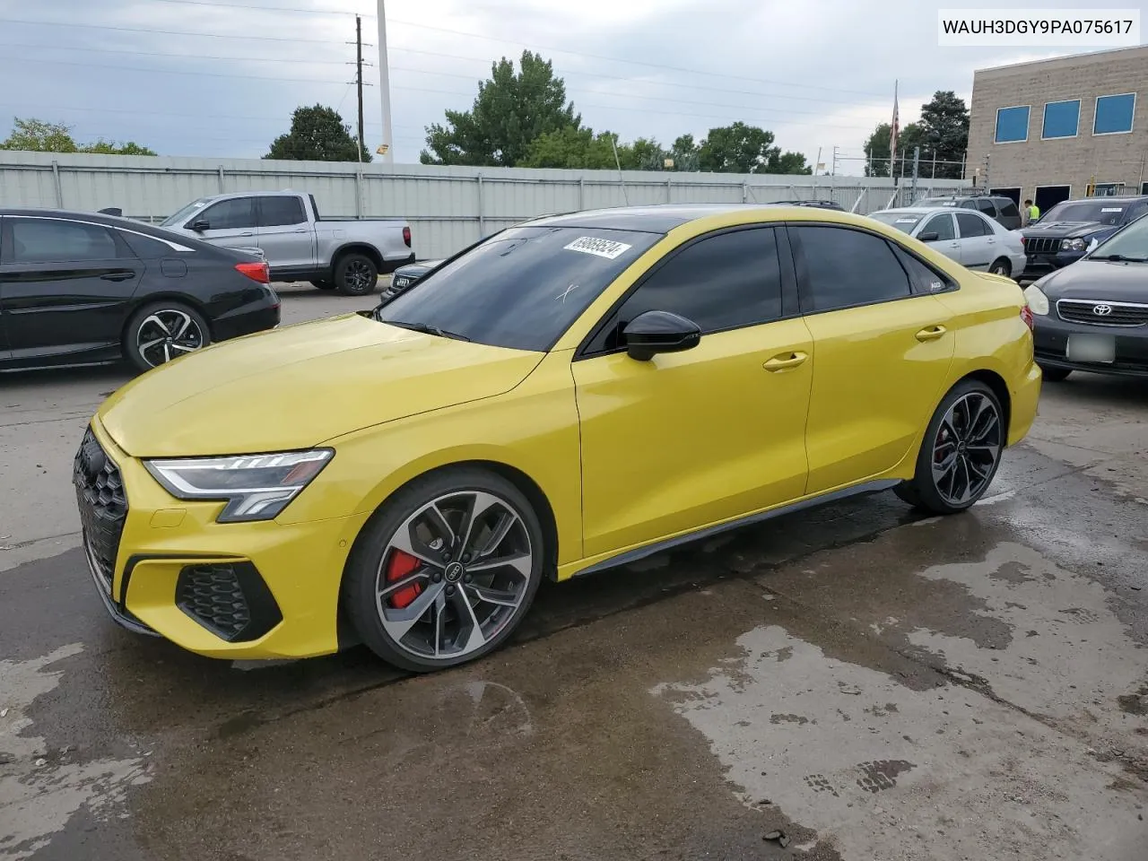 2023 Audi S3 Premium Plus VIN: WAUH3DGY9PA075617 Lot: 69869524