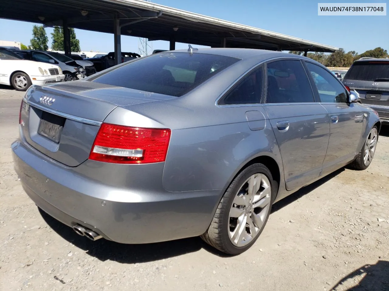 WAUDN74F38N177048 2008 Audi S6 Quattro