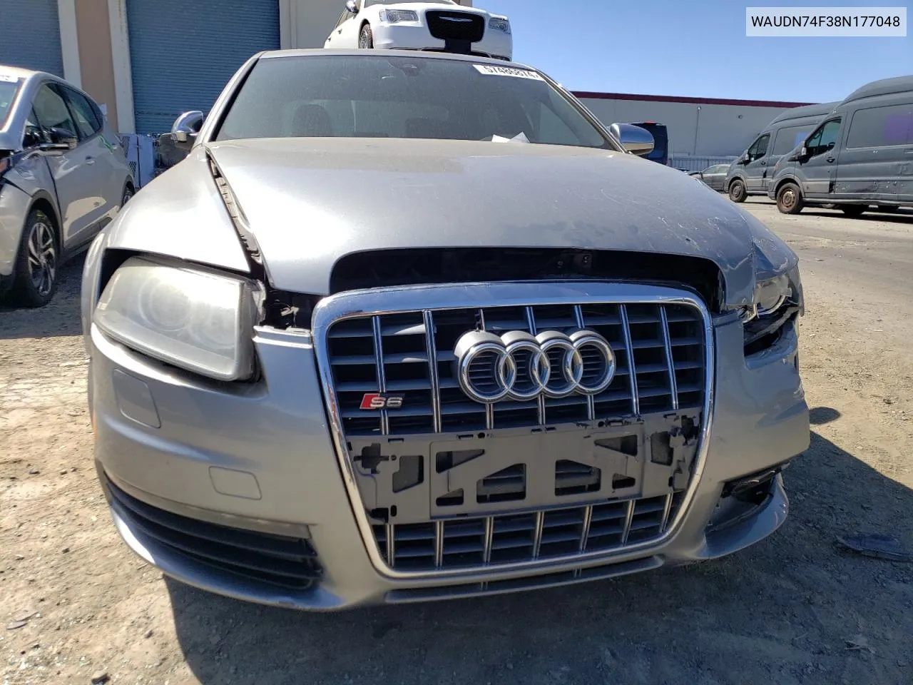 2008 Audi S6 Quattro VIN: WAUDN74F38N177048 Lot: 57486874