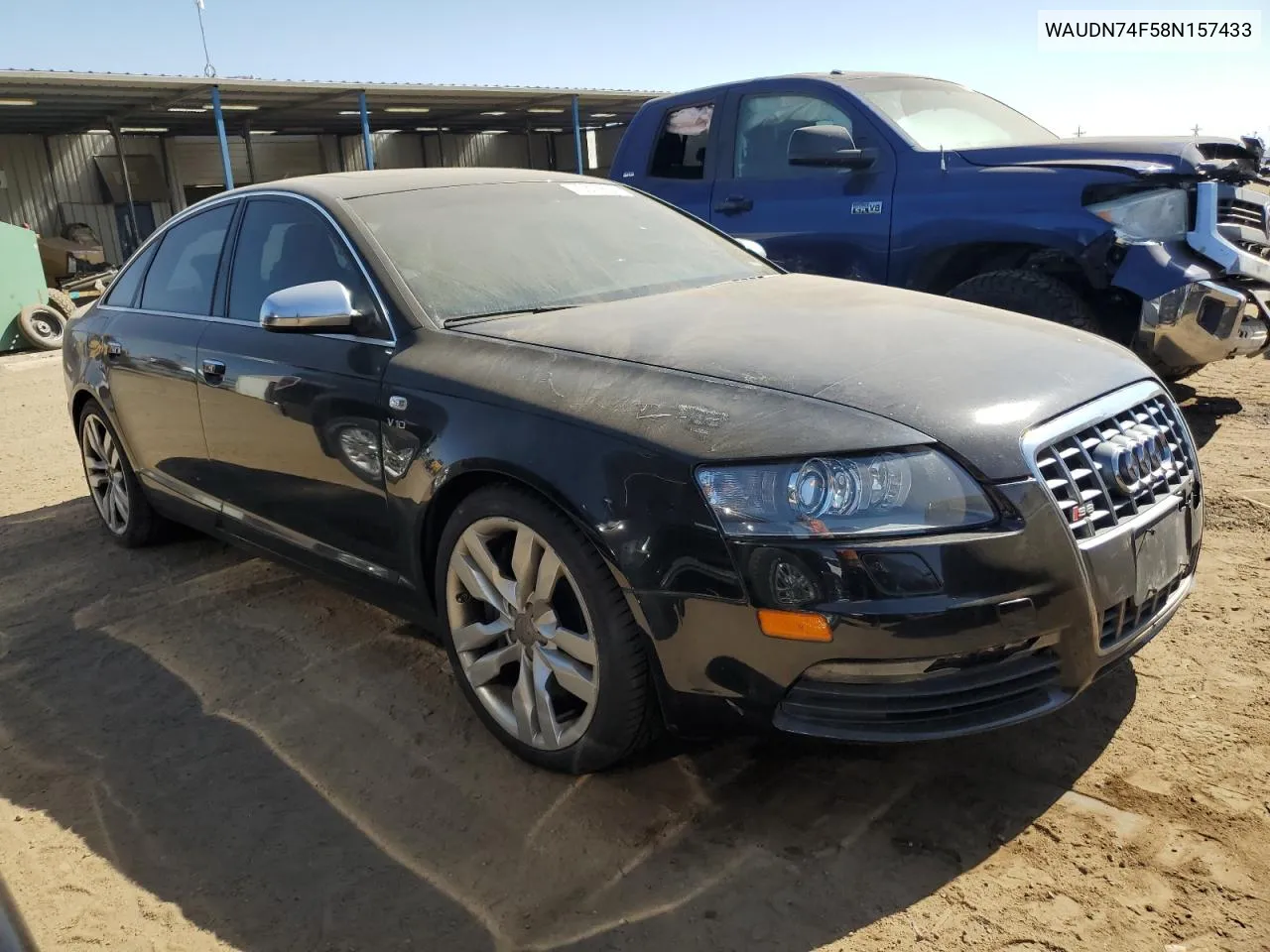 2008 Audi S6 Quattro VIN: WAUDN74F58N157433 Lot: 73305654