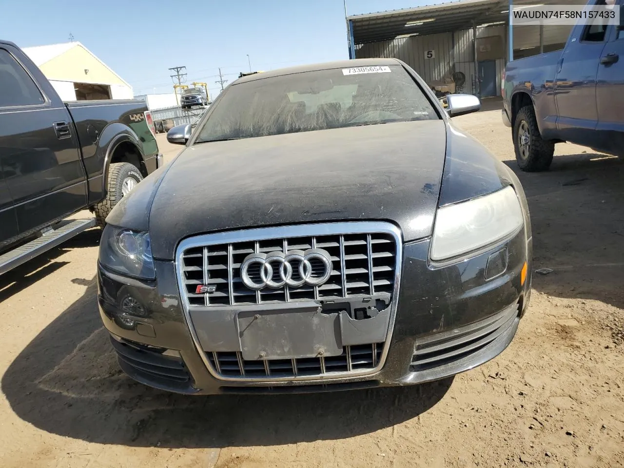 2008 Audi S6 Quattro VIN: WAUDN74F58N157433 Lot: 73305654