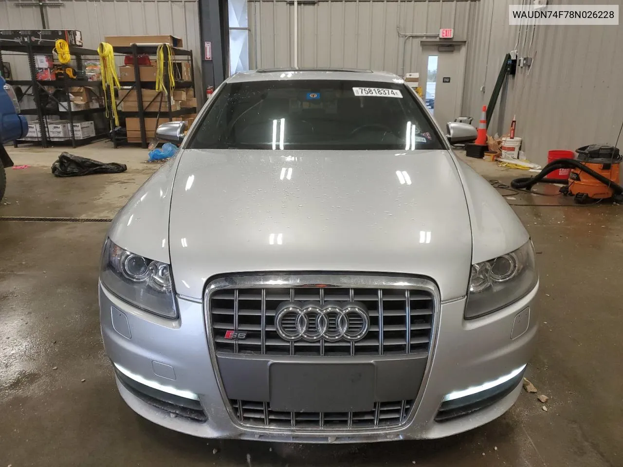 WAUDN74F78N026228 2008 Audi S6 Quattro