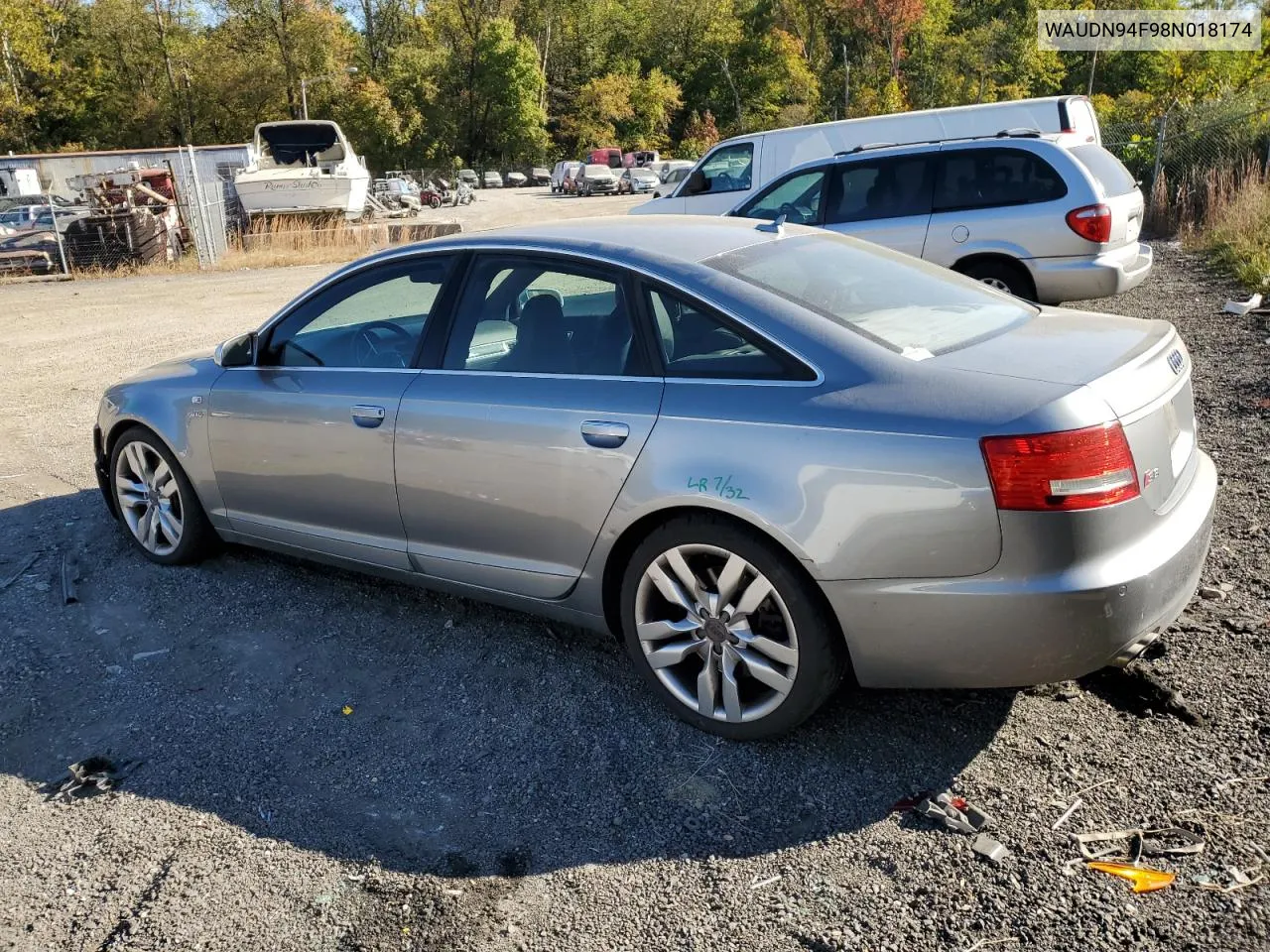 WAUDN94F98N018174 2008 Audi S6 Quattro