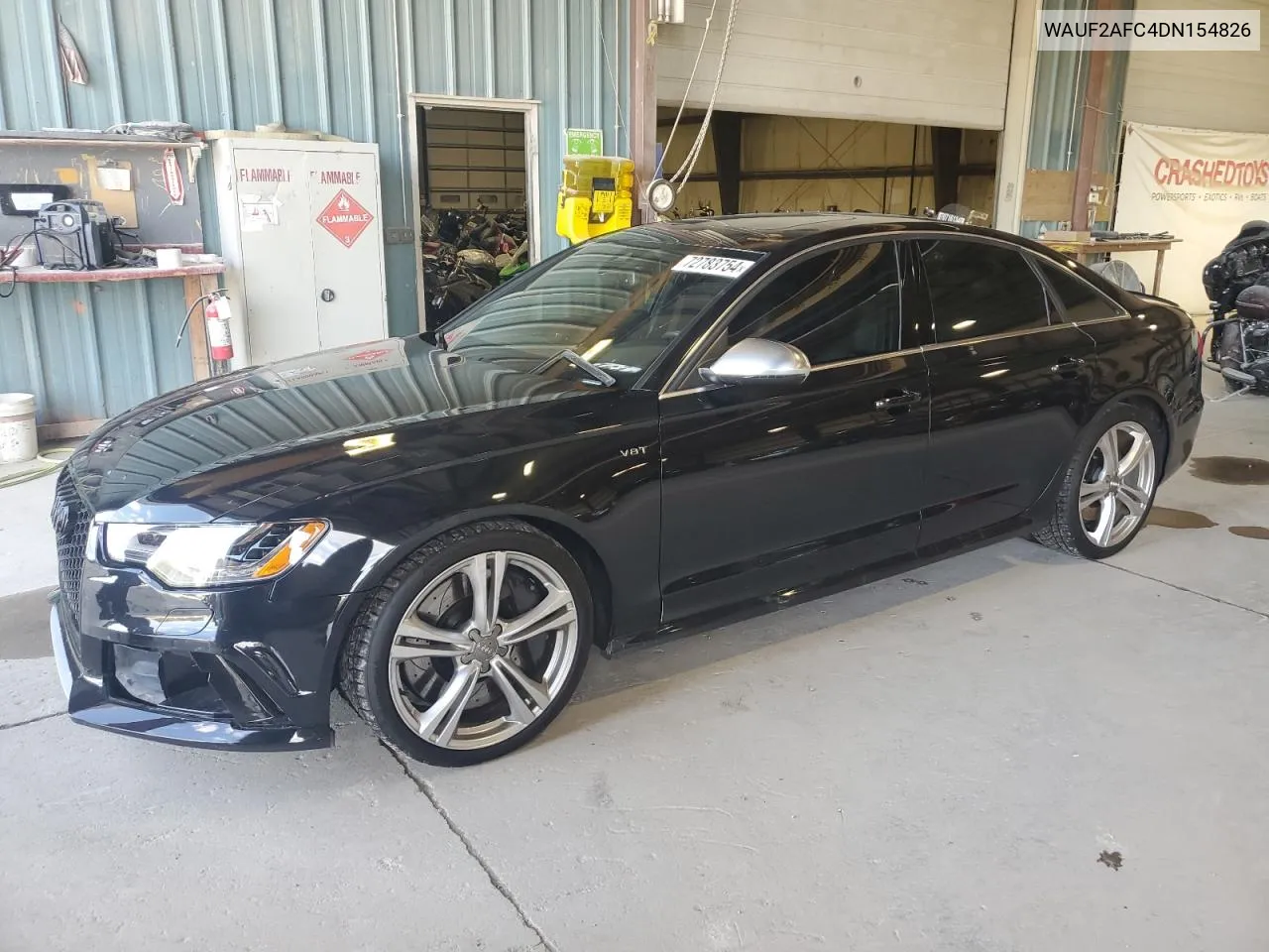 2013 Audi S6 VIN: WAUF2AFC4DN154826 Lot: 72783754