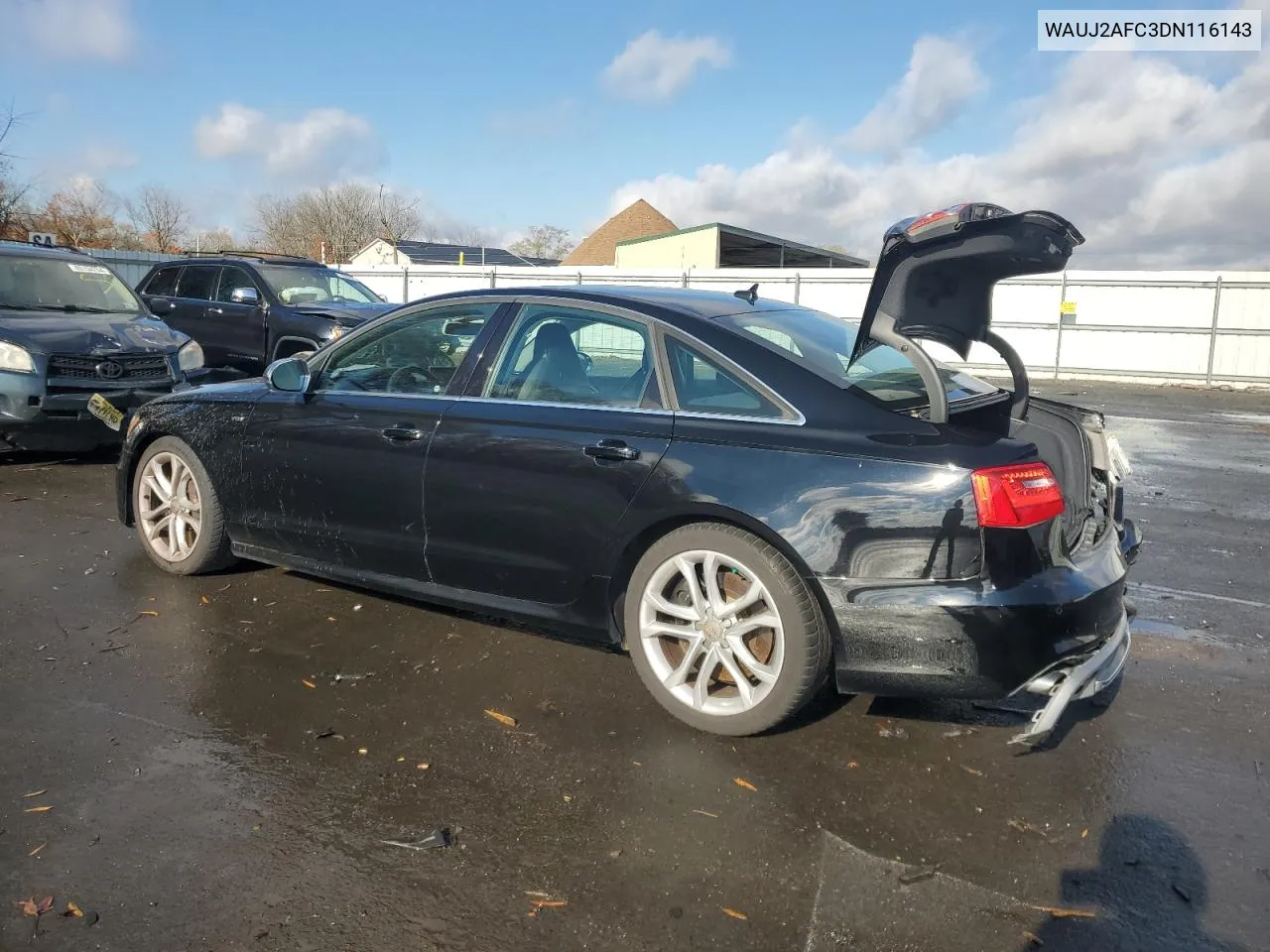 2013 Audi S6 VIN: WAUJ2AFC3DN116143 Lot: 79538124