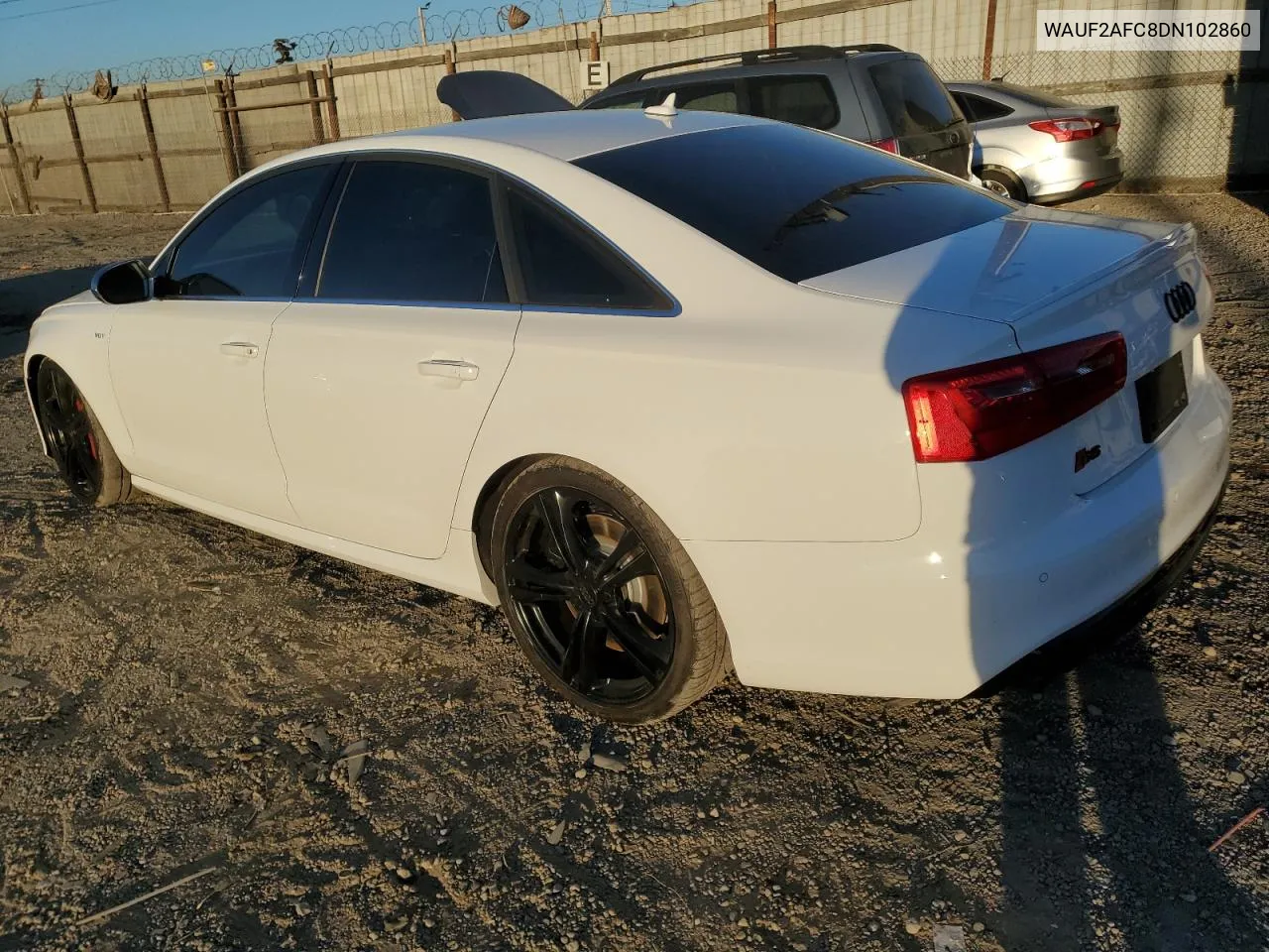 WAUF2AFC8DN102860 2013 Audi S6