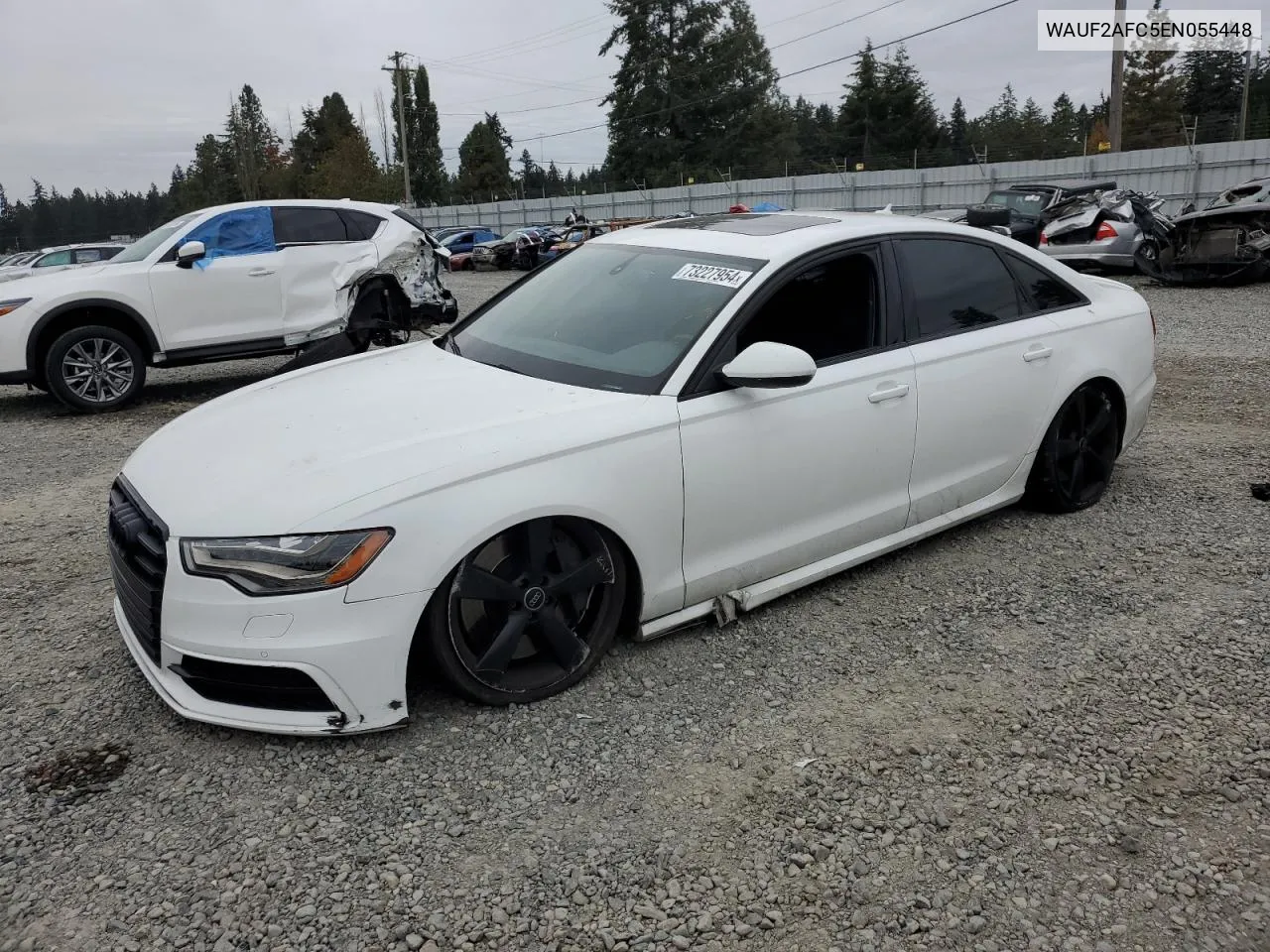 2014 Audi S6 VIN: WAUF2AFC5EN055448 Lot: 73227954