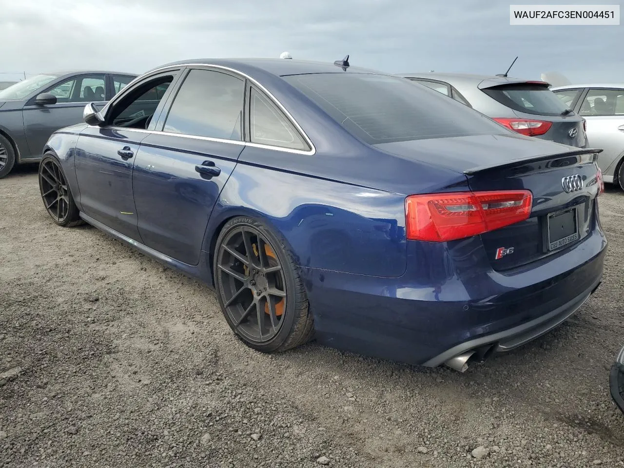 2014 Audi S6 VIN: WAUF2AFC3EN004451 Lot: 76411334