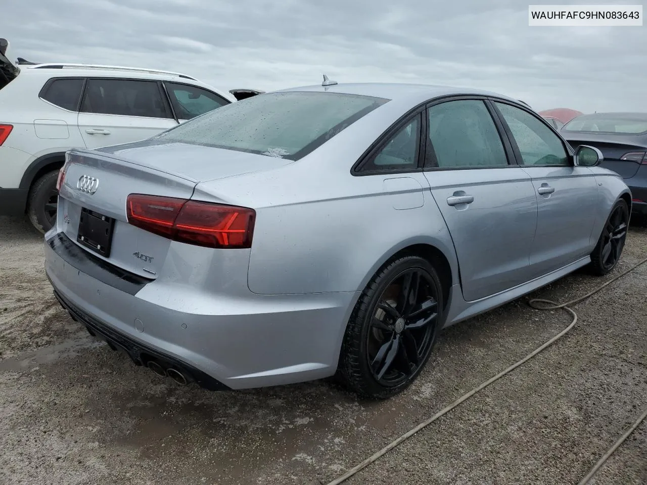 WAUHFAFC9HN083643 2017 Audi S6 Prestige