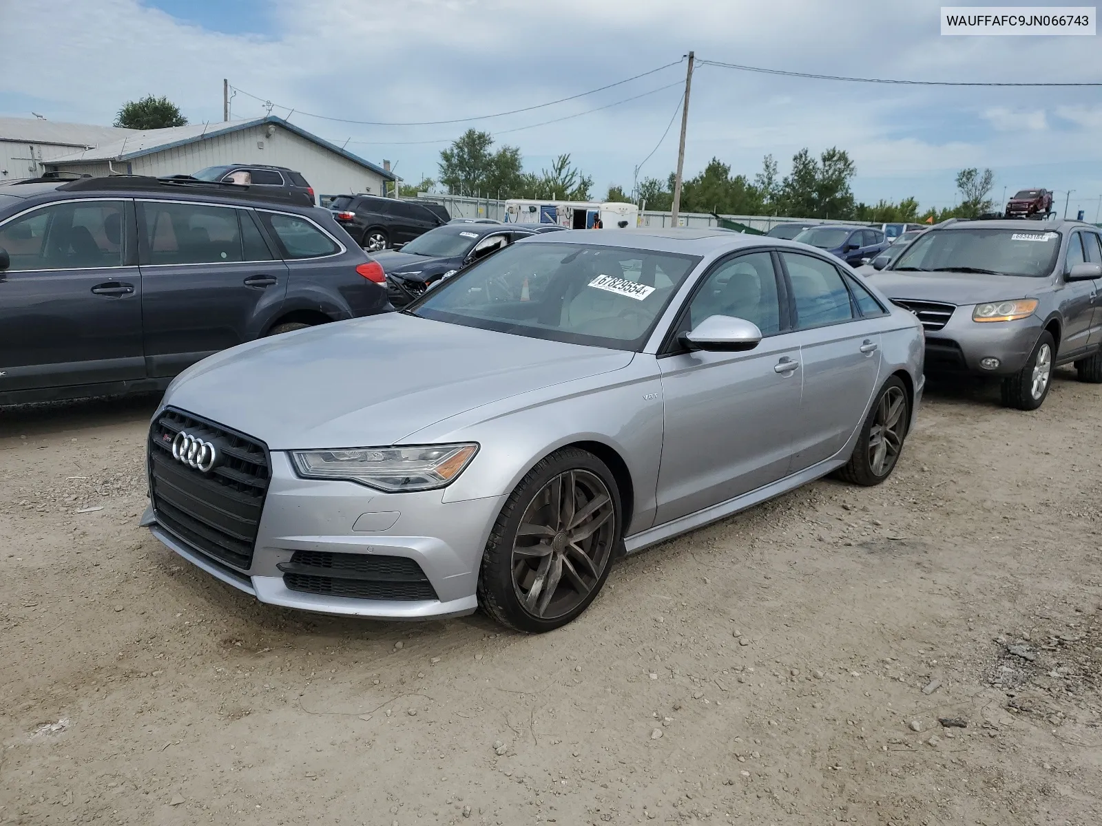 WAUFFAFC9JN066743 2018 Audi S6 Premium Plus