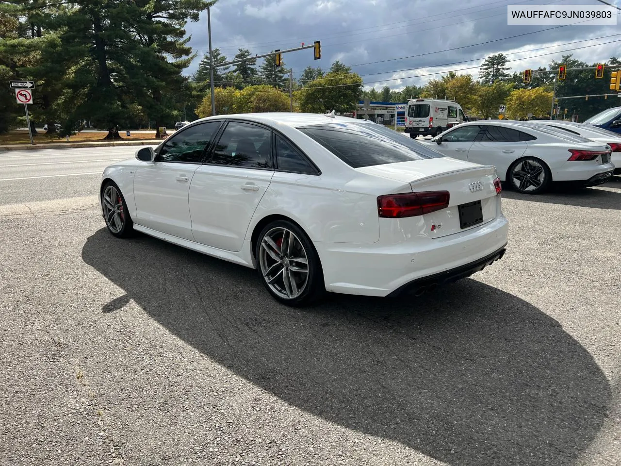 WAUFFAFC9JN039803 2018 Audi S6 Premium Plus