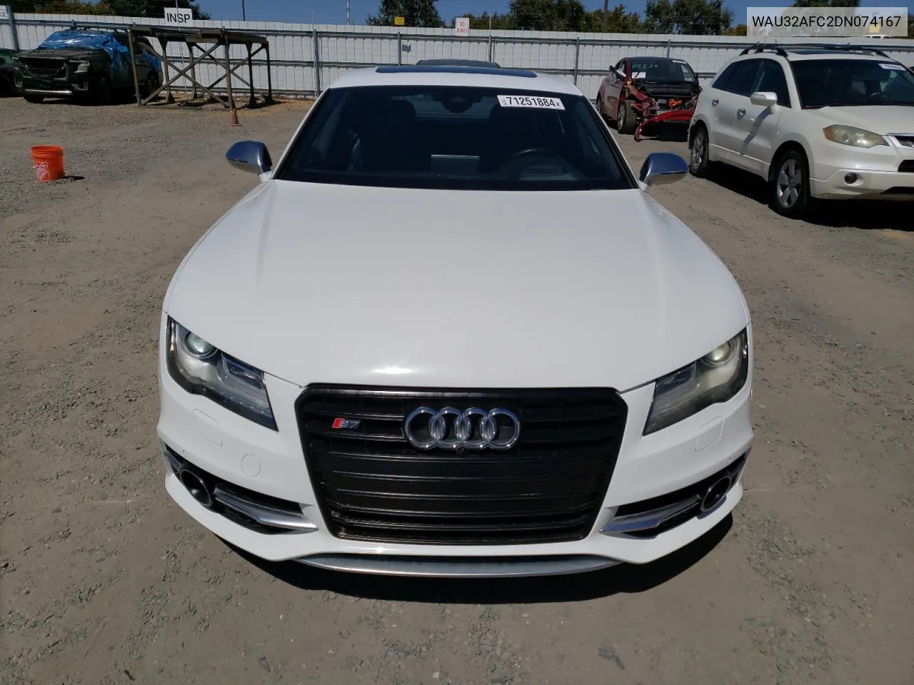 2013 Audi S7 Prestige VIN: WAU32AFC2DN074167 Lot: 71251884